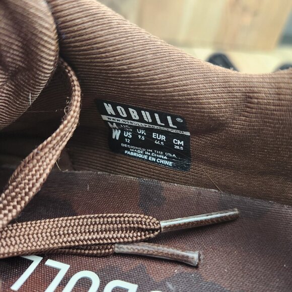 Mens Nobull Grizzly Camo size 10.5 Casual Fashion Sneakers Shoes - Picture 8 of 9